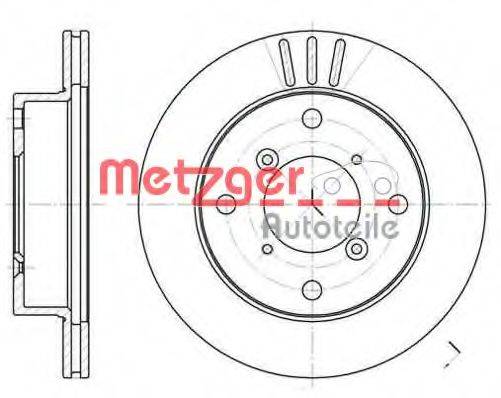 METZGER 6110346 гальмівний диск