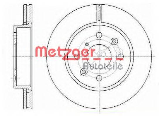 METZGER 652310 гальмівний диск