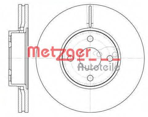 METZGER 670410 гальмівний диск