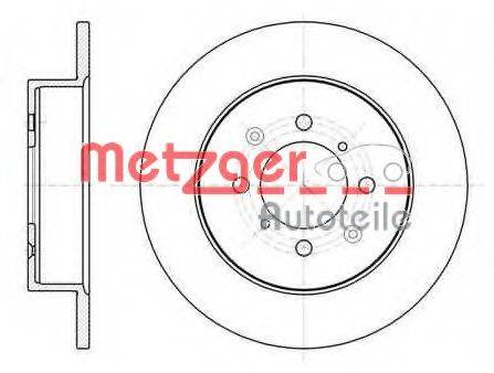 METZGER 673200 гальмівний диск