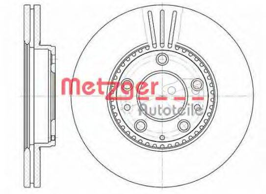 METZGER 667310 гальмівний диск