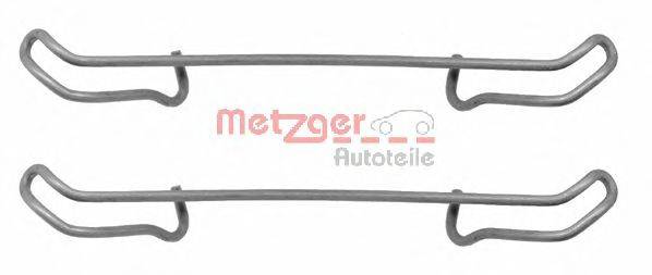 METZGER 1091056 Комплектуючі, колодки дискового гальма