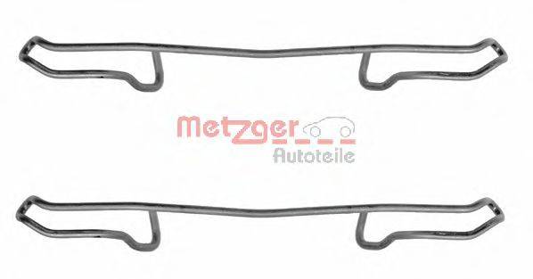 METZGER 1091100 Комплектуючі, колодки дискового гальма