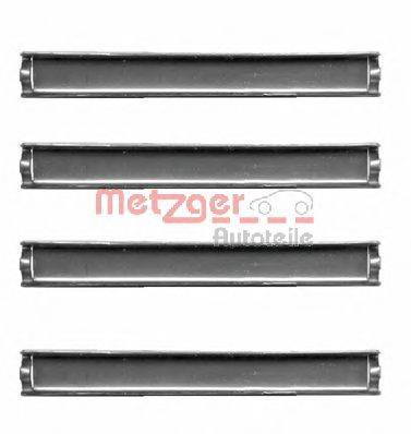 METZGER 1091228 Комплектуючі, колодки дискового гальма