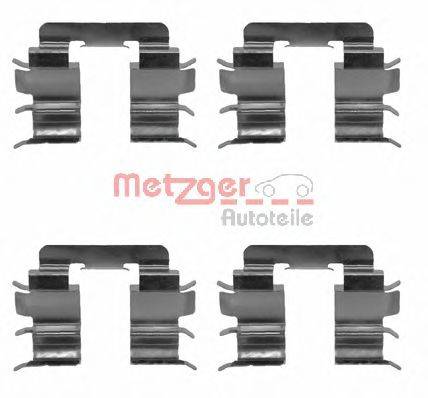 METZGER 1091272 Комплектуючі, колодки дискового гальма