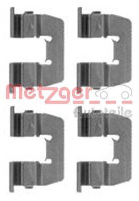 METZGER 1091764 Комплектуючі, колодки дискового гальма