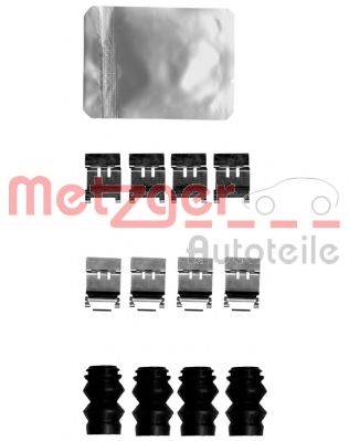 METZGER 1091874 Комплектуючі, колодки дискового гальма