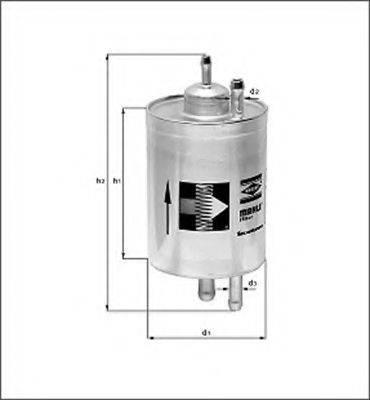 MAGNETI MARELLI 154084563450 Паливний фільтр