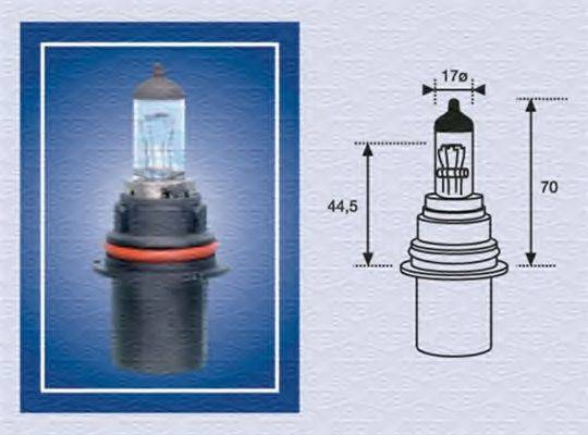 MAGNETI MARELLI HB1 12 Лампа розжарювання, фара далекого світла; Лампа розжарювання, основна фара; Лампа розжарювання