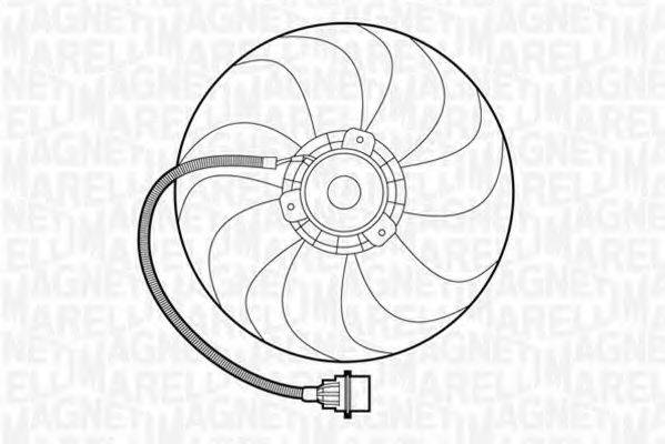 MAXGEAR 570011 Вентилятор, охолодження двигуна